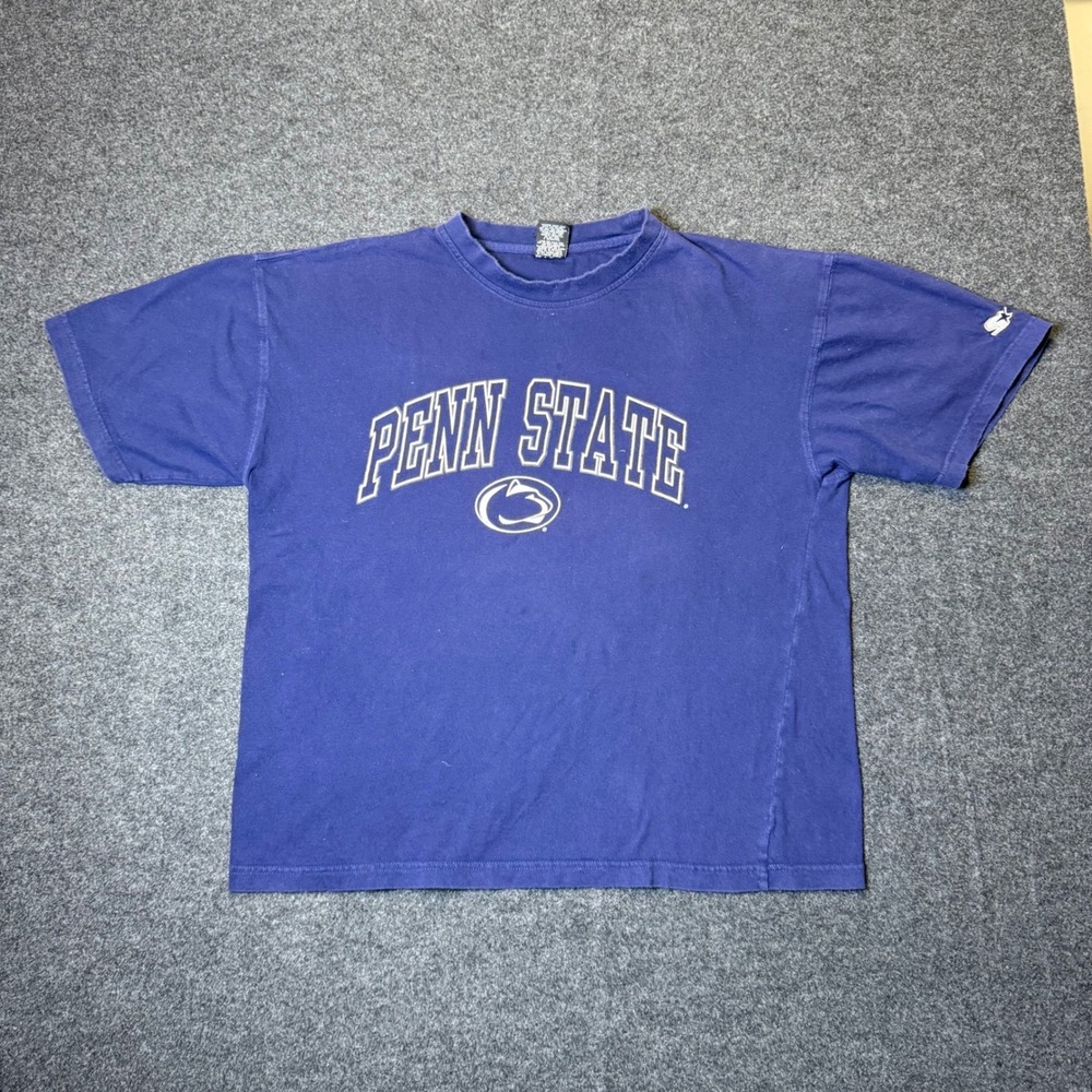 Starter Penn State T-Shirt Mens XL Blue Nittany Lions NCAA Collegiate Cotton Tee